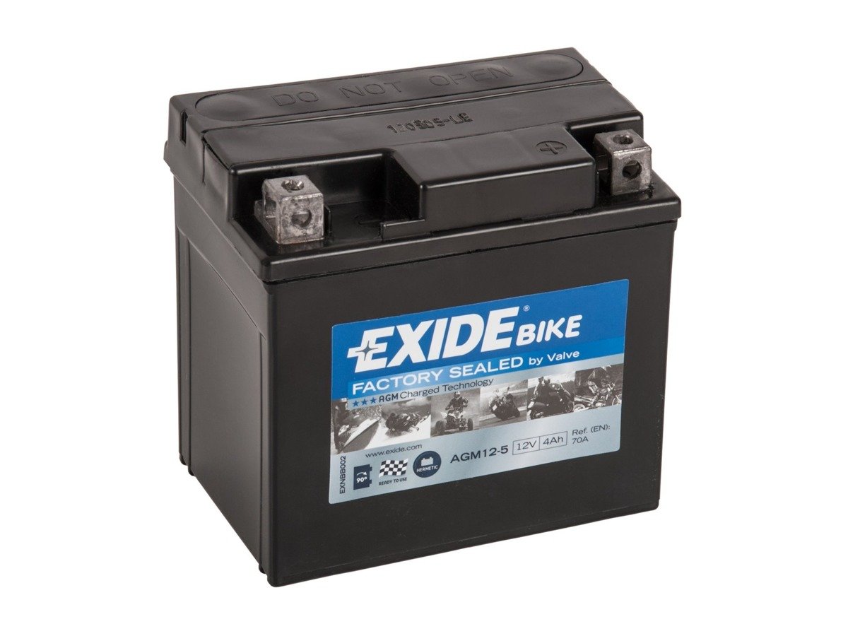 Battery 12V   4Ah AGM12-5 EXIDE 