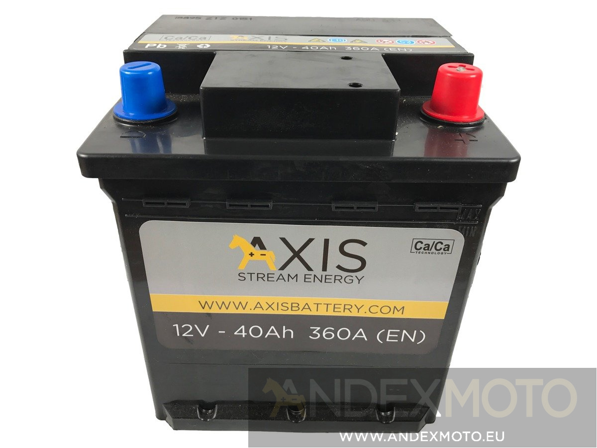 Akumulator AXIS 12V 40Ah CC400 CB440 S4000 B35 CAR BATTERIES \ AXIS