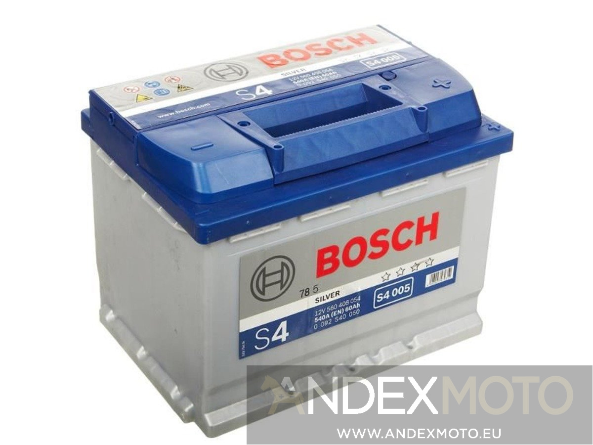 Akumulator 12V 60Ah S4005 BOSCH S4 CB620 CA640 D24 CAR BATTERIES