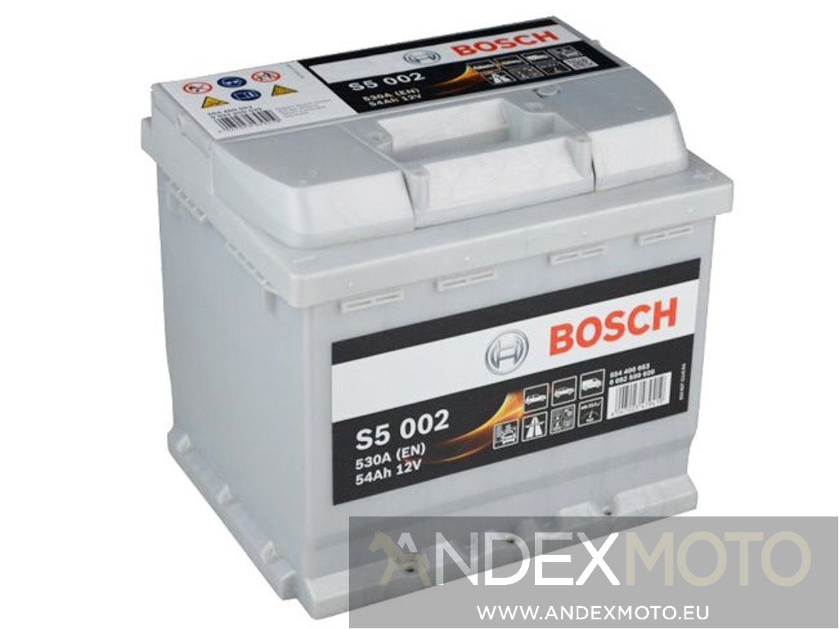 Akumulator 12V 54Ah BOSCH S5 CA530 C30 S5002 CAR BATTERIES \ BOSCH S5 Kakaduo.pl skutery