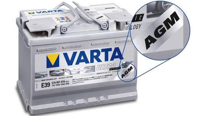 Varta E39 AGM