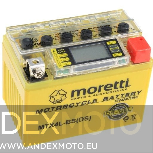 | MOTOCYCLE BATTERIES \ Moretti | Kakaduo.pl - skutery, motorowery ...