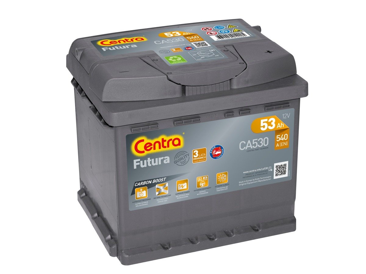 Akumulator 12V 53Ah CENTRA FUTURA CA530 C30 S5002 CAR