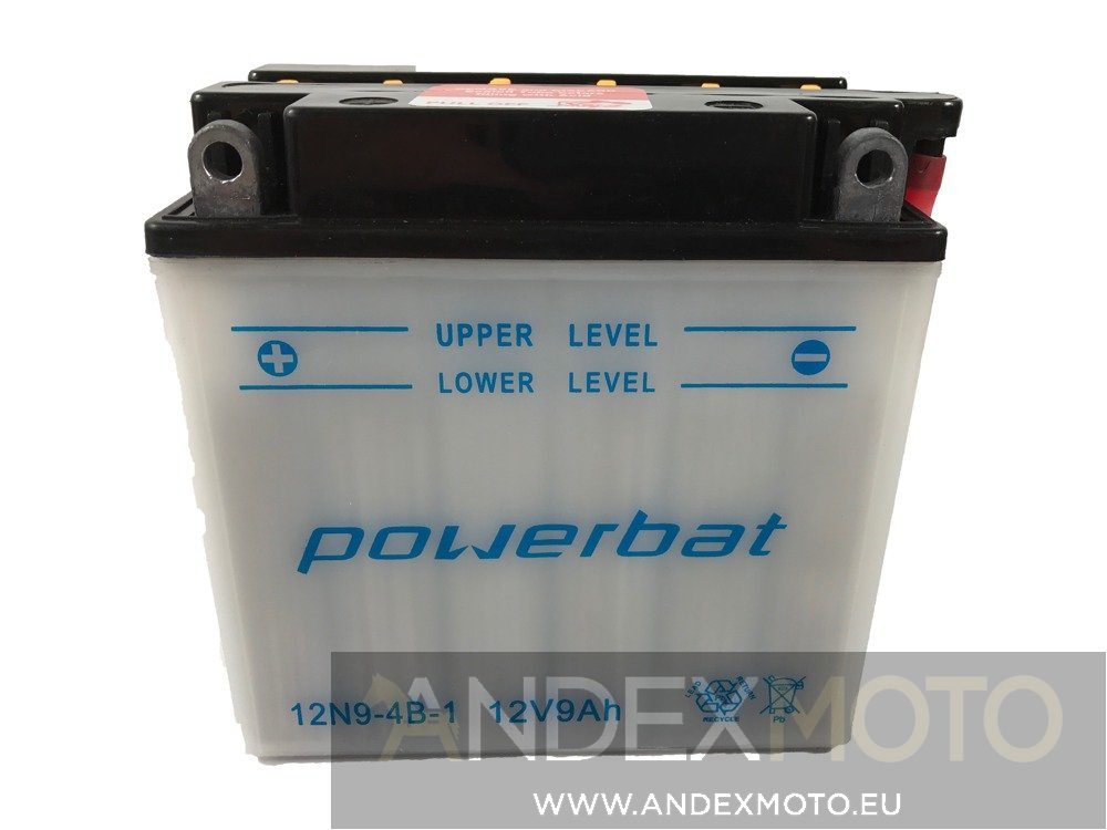 Battery 12 V  9 Ah POWERBAT 12N9-4B-1