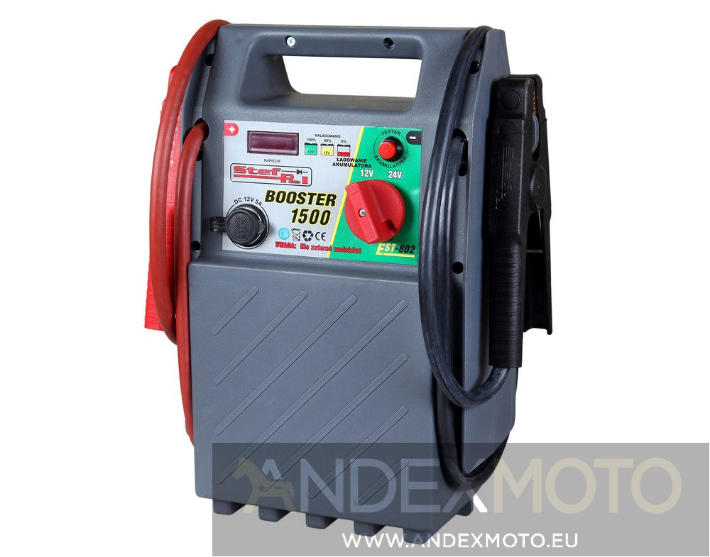 Urządzenie rozruchowe EST-802 12V/24V/1500