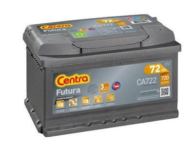 Akumulator 12V 72Ah CENTRA FUTURA CARBON CA722