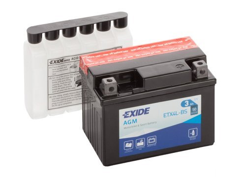 Battery 12V   3Ah YTX4L-BS EXIDE