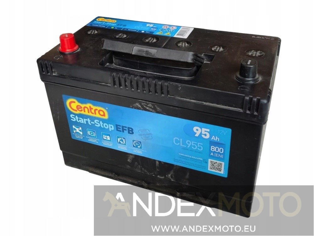 Battery 12V  80Ah CENTRA START-STOP EFB CL800