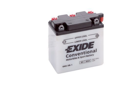 Battery 6V   6Ah 6N6-3B-1 EXIDE BIKE