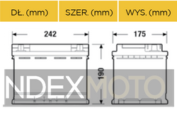 Akumulator 12V 61Ah S5004 BOSCH S5