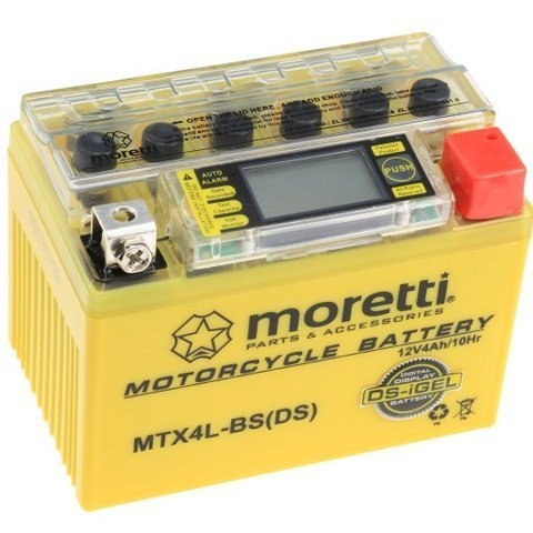 Akumulator AGM (I-Gel) MTX4L-BS 4Ah Moretti