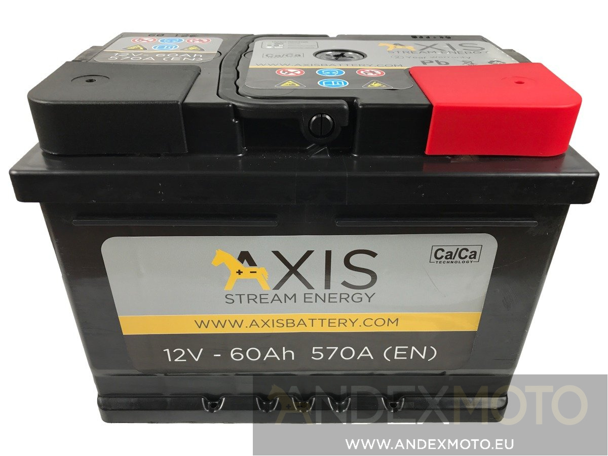 Akumulator AXIS 12V 60Ah CB602 S4004 D59 D21 S5004