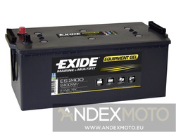Akumulator 12V 210Ah EXIDE EQUIPMENT GEL ES2400