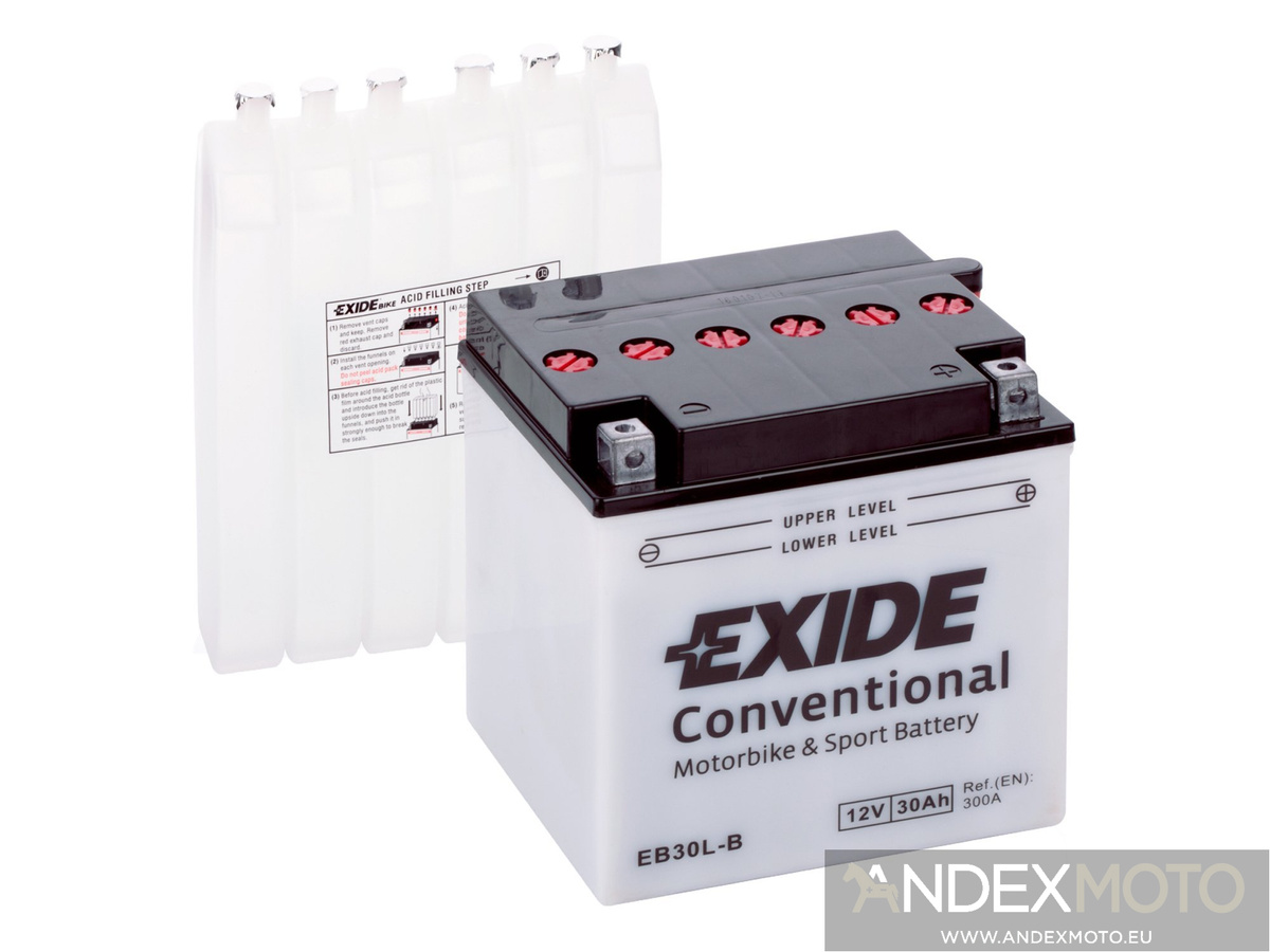 Battery 12V   3Ah YB3L-A EXIDE 