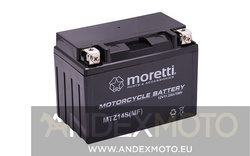 Akumulator AGM (Gel) MTZ14S 11,2 Ah Moretti