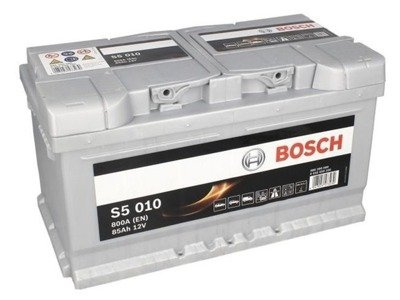 Akumulator 12V 85Ah BOSCH S5 CA852 S5010 F18 F17