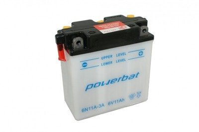 Battery 6 V 11 Ah POWERBAT 6N11A-3A