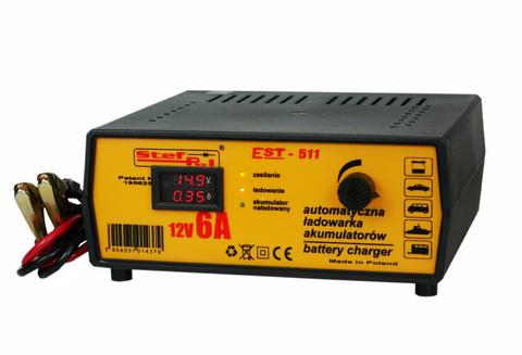 Ładowarka automatyczna EST-511 12V/6A