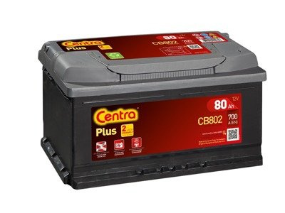 Akumulator 12V 80Ah CENTRA PLUS CB802 S4010 F17