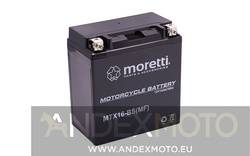 Akumulator AGM (Gel) MTX16 14 Ah Moretti