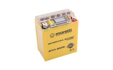 Akumulator AGM I-Gel MTX7L-BS 7Ah Moretti wskaźnik