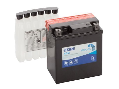 Akumulator EXIDE ETX7L-BS YTX7L-BS CBTX7L-BS 6Ah