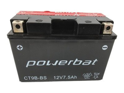 Battery 12 V  8 Ah POWERBAT CT9B-BS (CT9B-4)