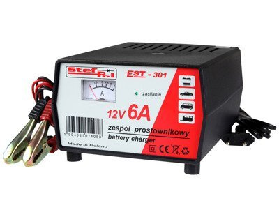 Prostownik EST-301 12V/6A