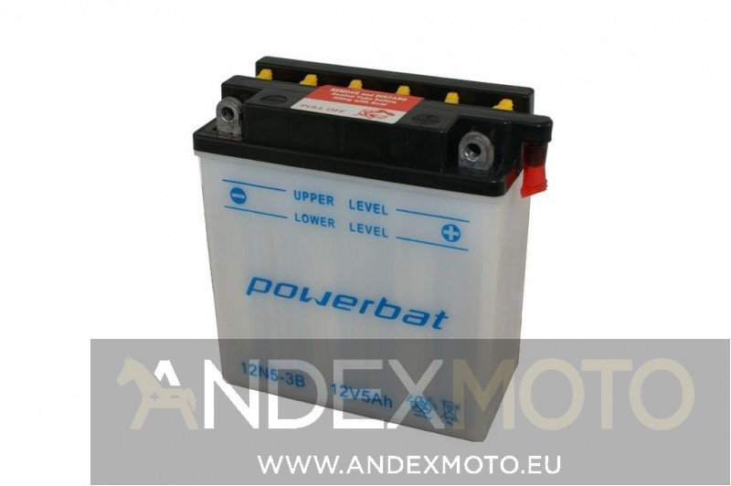 Akumulator Powerbat 5Ah 12N5-3B CB5L-B YB5L-B