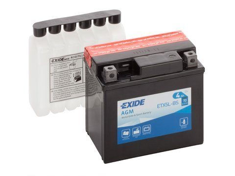 Battery 12V   4Ah YTX5L-BS EXIDE