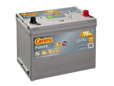 Akumulator 12V 75Ah CENTRA FUTURA CARBON CA754