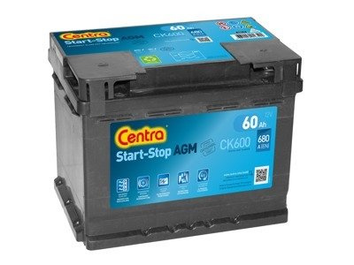 Akumulator 60Ah START-STOP AGM CK600 D52 S6005