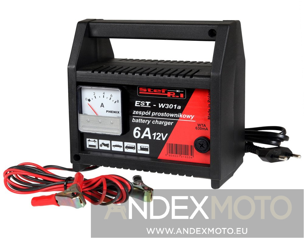Prostownik EST-W301A 12V 6A