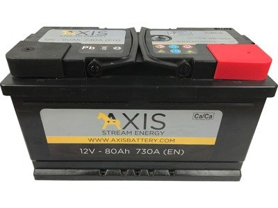 Akumulator AXIS 12V 80Ah 730A