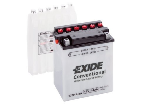 Akumulator EXIDE 12N14-3A (YB14L-A2 YTX14-BS) 14Ah