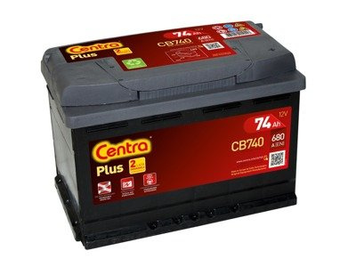 Akumulator 12V 74Ah CENTRA PLUS CB740