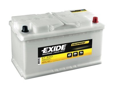 Akumulator 12V  100Ah EXIDE EQUIPMENT ET650