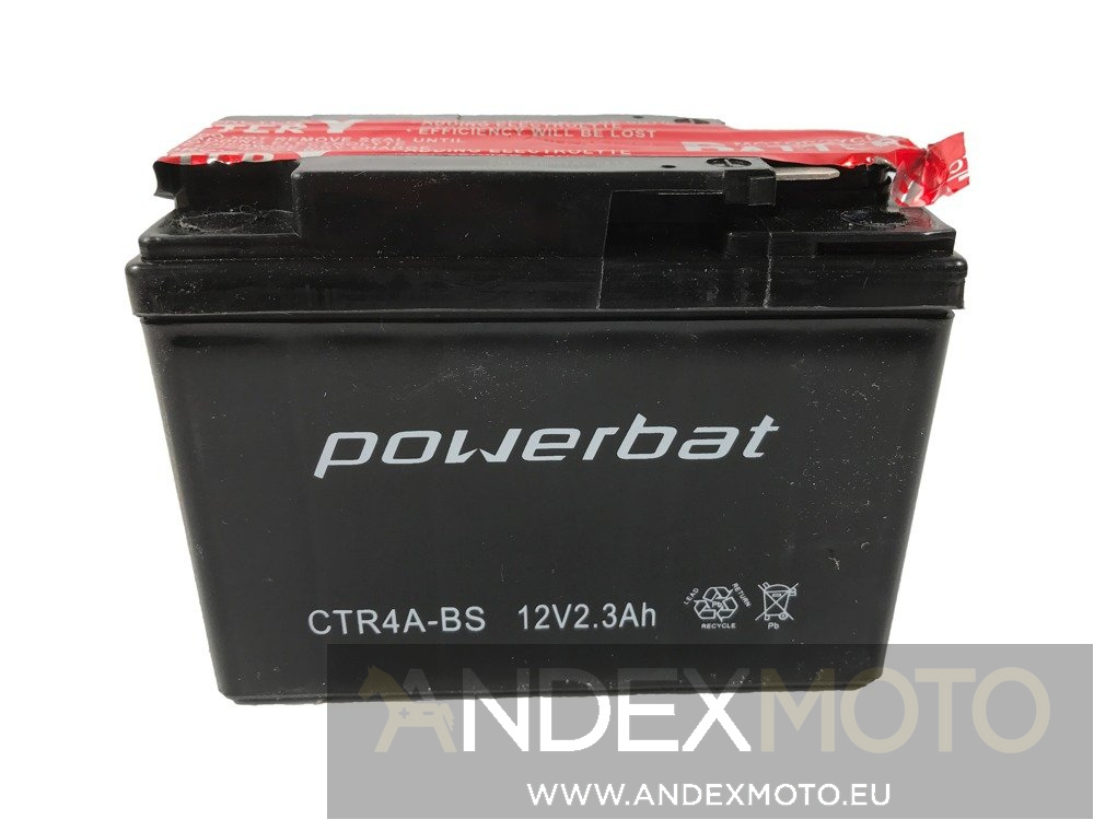 Battery 12 V  2,3 Ah POWERBAT CTR4A-BS (CTR4A-5)