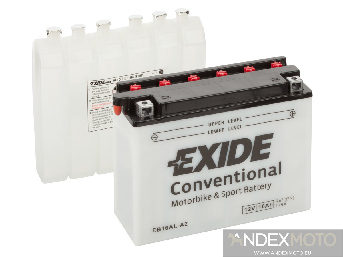 Battery 12V  16Ah YB16AL-A2 EXIDE 
