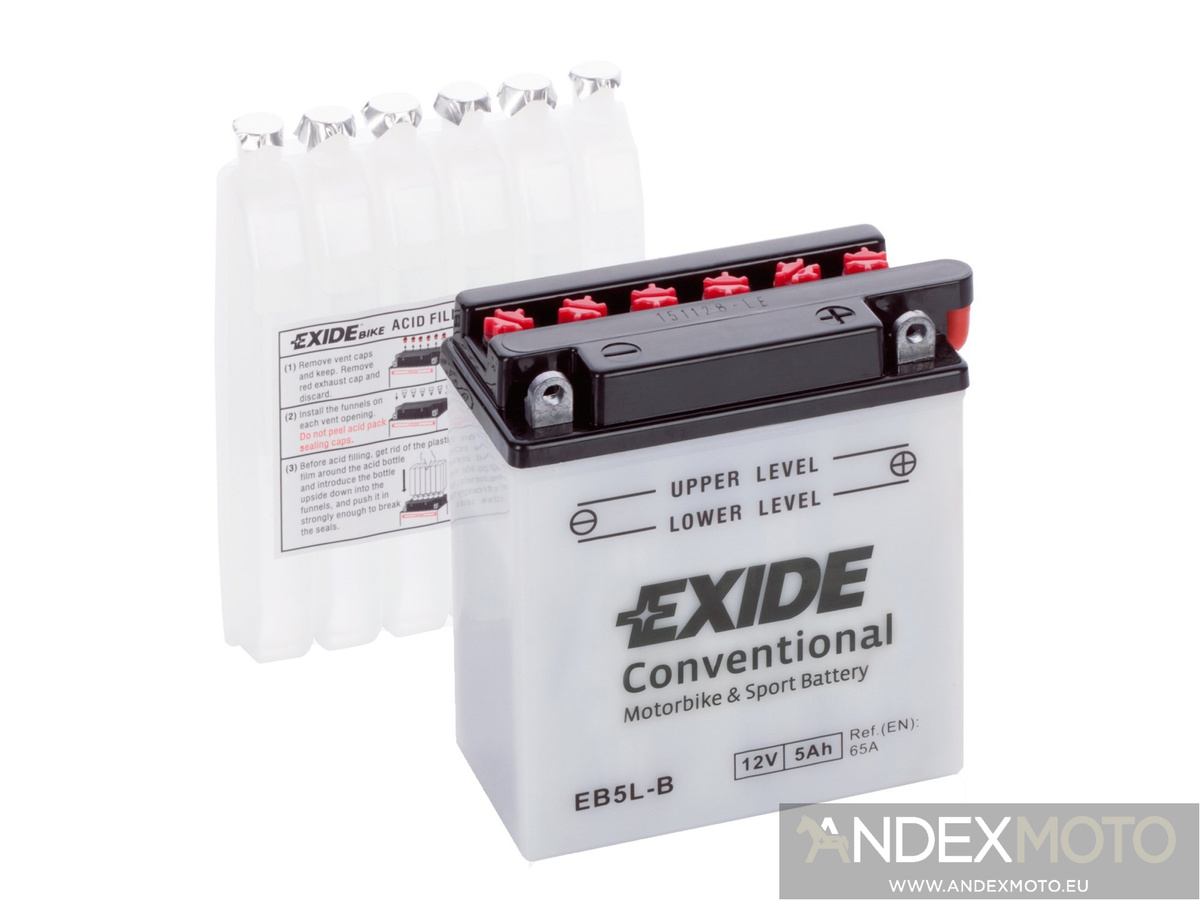 Akumulator EXIDE EB5L-B YB5L-B CB5L-B 5Ah