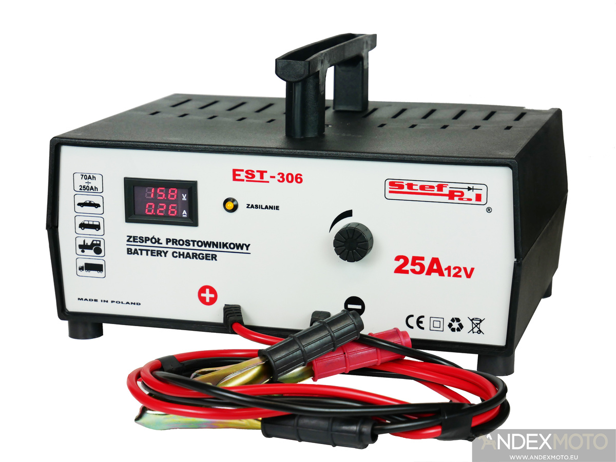 Prostownik EST-306 12V/25A
