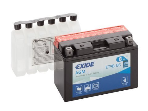 Akumulator EXIDE ET9B-BS YT9B-BS CT9B-BS 8Ah