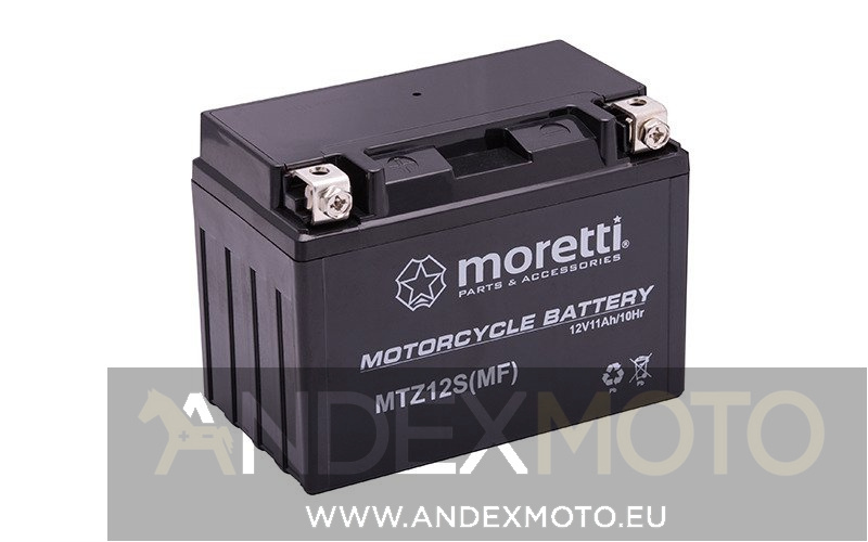 Akumulator AGM (Gel) MTZ12S 11 Ah Moretti