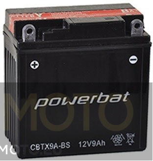 Akumulator Powerbat 9Ah CBTX9A-BS YTX9A-BS ETX9A-B