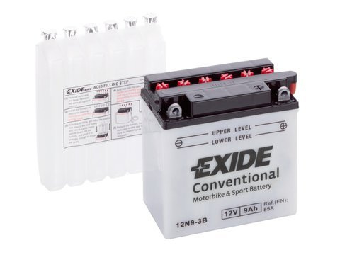 Battery 12V   9Ah 12N9-3B EXIDE