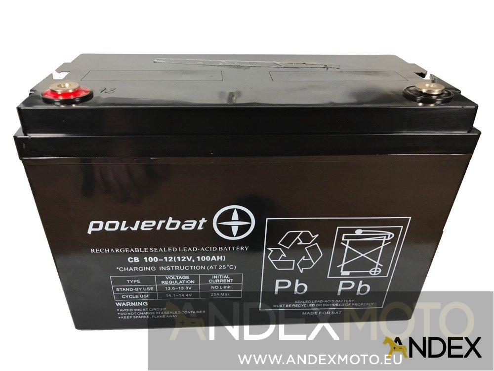 Battery 12 V 100 Ah VRLA