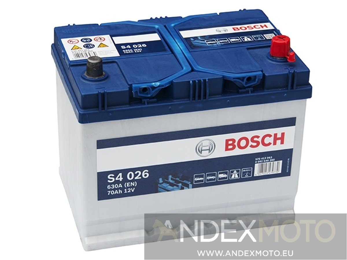 Akumulator 12V 70Ah BOSCH S4 CB704 S4026 E23