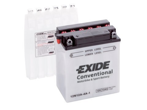 Battery 12V  12Ah 12N12A-4A-1 EXIDE