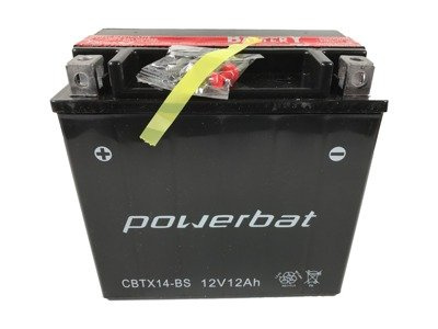 Battery 12 V 12 Ah POWERBAT CBTX14-BS