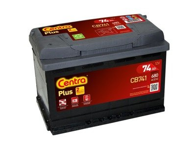 Akumulator 12V 74Ah CENTRA PLUS CB741
